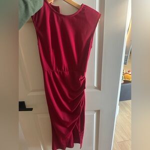 SHEIN Never Warn Red Dress